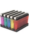 Cheap Clear Cigarette Lighter Full Size Disposable Lighters Lot - 50pcs Display