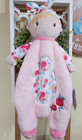 Pink Flower Girl Sshlumpie By Douglas 19 Plush Baby Lovey Soft Toy Lovey Comfort