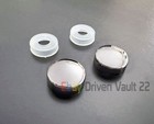Harley Davidson Chrome Metal License Plate Frame  screw Caps