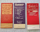 3 Vintage Stardust Hotel And Casino Las Vegas 30 Strike Matchbooks