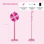 18  Prize Wheel Tabletop Or Floor Standing Spinning Wheel With Spare Pointer