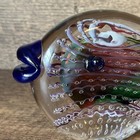 Adam Jablonski Signed Art Glass Whimsical Kissing Fish Rare From Corning Museum