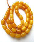 Amber Rosary Islamic Prayer 37 Beads Baltic Genuine Stone tasbih Misbaha Kahrama