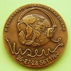 Bird Pigeon Post Communications Amateur Radio Headphones 1980 Bronze Medal 
