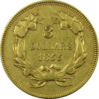 1855  3 Three Dollar Gold Indian Princess Choice Xf Extra Fine Beautiful Coin