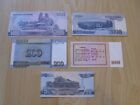Collectible 5 X Korea Won Banknote - Uncirculated