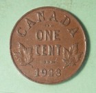 1923 Canada Penny -  Graded - Iccs Vf-30  Serial  xms-844