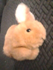 Vintage Dakin Beige Brown Bunny Rabbit Stuffed Animal Plush Retro Lovie 70s Htf
