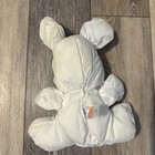 Vintage Fisher Price Puffalump White Bunny Rabbit Plush 1994 Rattle