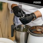 100 Pcs Black Nitrile Medical Disposable Gloves Food Grade Powder Latex Free Usa