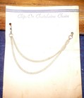Nos Clip-on Chatelaine Chain