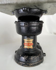 Antique Howe Cast Iron Brass Postal Balance Beam Scale 2 Toe Crow Foot Fish Tail