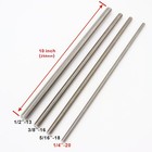 1 4 -20 Fully Threaded Rod Studs 2 Pack 10  Long X 10   Silver 