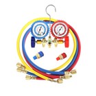 Ac Diagnostic Manifold Gauge Set For R134a  R12  R22  R502 Refrigerants  Incl   