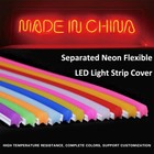 Diy Separated Neon Flexible Bendable Led Light Strip Cover Silicone Tube Cover