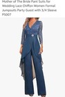 Mother Of The Bride Dress For Wedding Lace Chiffon Women Formal Gown  no Pants 