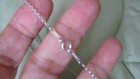 Auth Vintage Tiffany   Co Sterling Silver Modernist Long Necklace 24 