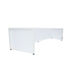 Prox Dj Facade White Frame With White   Black Scrims Package   Carry Bag