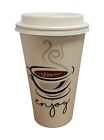 Mt Products 16 Oz Paper Coffee Cups With Lids And Sleeves - Set Of 30