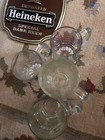 Lot Of 4 Vintage Beer Mugs Heineken  Grolsch  Guiness Bonus Heineken Advert 