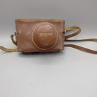Argus C4 Vintage Camera In Leather Case  Tested
