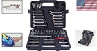 Durable 121-piece Mechanic Tool Kit In Chrome Finish - Ideal For Any Task