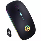 2 4ghz Wireless Optical Mouse Usb Rechargeable Rgb Cordless Mice For Pc Laptop