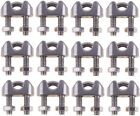 20pcs 3 16 Inches M4 Stainless Steel Wire Rope Cable Clip Clamp