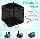 Pond Pump Filter Bag 10 Inch Mesh Barrier Catcan