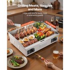 26  Commercial Electric Griddle Stainless Steel Flat Grill 2800w no Plug 
