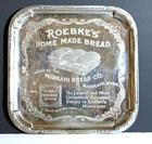 Extreamly Rare 1910  Roebker s Bread Metal Etched Advertising Tray  Mankato mn  