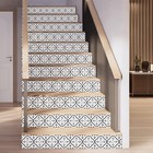 Walplus Peel And Stick Stair Riser Decals 15 Strips 39  X 7 1  Mexican Stair    