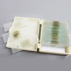 20pcs Geology Study Mineral Thin Section Prepared Microscope Rock Slides