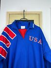 Vintage Adidas 90 s Usa National Team Football Soccer Sweatshirt Jacket Size M