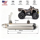 For Can-am Outlander 570   Xt   Dps   Xmr 17-23 Exhaust Tips Mid Pipe Muffler