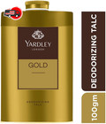 Yardley London Gold Deodorizing Talc Talcum Powder Men 100gm