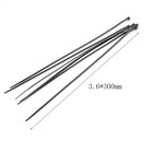 1000 Pcs Pack 12  Inch Black Network Cable Cord Wire Tie Strap 60 Lbs Zip Nylon