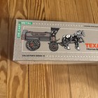 1991 Texaco Horse   Tanker Die Cast Metal Coin Bank Brand New In Box Ltd Edition