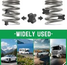 4 Pcs Rubber Coil Spring Spacer  Car Lift Blocks For Enhancing 1  To 1 5  Coil