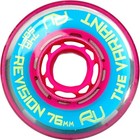 Revision Roller Hockey Wheels Indoor Variant 4-pack  choose Size hardness 
