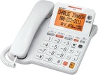 Cl4940 Corded Standard Phone With Answering System And Backlit Display  White