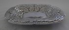 Vintage Pewter Wilton Armetale Acanthus Small Oval Serving Tray