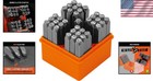 Versatile 37-piece Number   Letter Stamp Set  Perfect For Metal   Wood Stamping