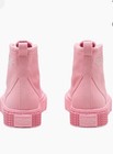 Marc Jacobs High-top Pink Canvas Sneakers Lace-up Unisex Size 10 New With Box
