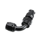 3 8  Tube To Female 6 An 90   Adapter W  Brass Ferrule Black Compression Hot