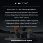 Flextail 2-in-1 Zero Pump Portable With Rechargeable Battery Outdoor Camping