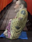 Vintage 1950s Jingdezhen Porcelain Buddha Budai Statue Arts10    First Class Mark
