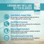 Better Bladder Control Supplement For Men   Women - Stops Leaks  Urgency  Freque