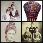 Large  Victorian Faux Tortoise Spanish Style Hair Comb  -  No Us Import Fees