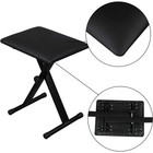 Keyboard Stand Double X Style Adjustable Piano Riser   Piano Bench Set